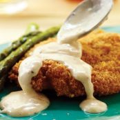 Nutty Fried Chicken with Milk Gravy